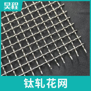 纯钛网 电极阳极钛板网钛丝编织网 电极解镀钌铱钛网